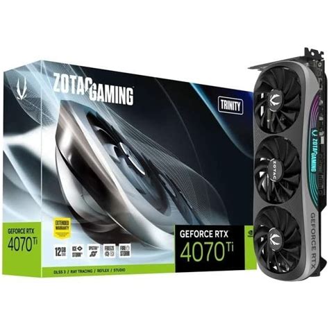 Tarjeta Gr Fica Zotac Geforce Rtx Ti Trinity Oc Gb Gddr X