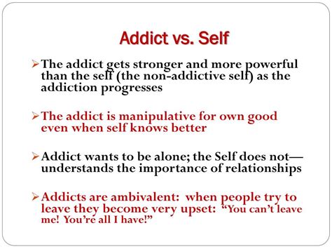 Ppt Addictive Personality Stages Recovery And Ethical