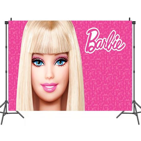 Barbie Party Backdrop Princess Backdrop Girls Party Birthday