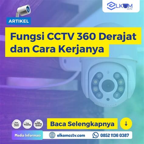 Fungsi Cctv Derajat Dan Cara Kerjanya Elkom Cctv