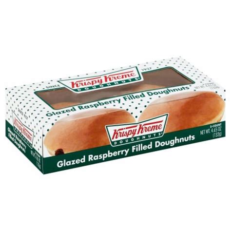 Krispy Kreme Raspberry Filled Glazed Doughnuts, 4.8 Oz - Pick ‘n Save