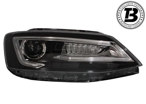 Faruri Led Drl Compatibile Cu Vw Jetta Mk Bi Xenon Design