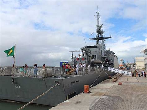 Navio de patrulha oceânica será aberto a visitação no Porto de Maceió