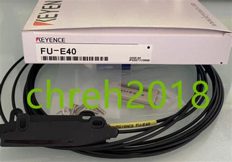 Pcs New In Box Keyence Fiber Optic Sensor Fu E Ebay