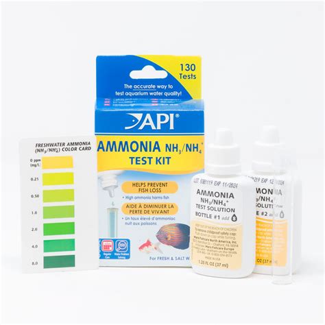 Liquid Test Kit Ammonia Sacramento Koi