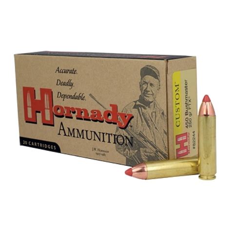 Hornady Custom Bushmaster Gr Ftx Rounds