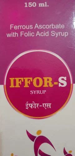 Ferrous Ascorbate Folic Acid Syrup Packaging Size Ml At Rs