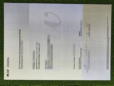 How To Make A Fake Fachhochschule Nordwestschweiz Diploma