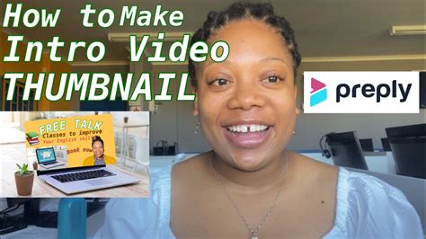 How To Make A Thumbnail For Online Teaching Introduction Video Preply