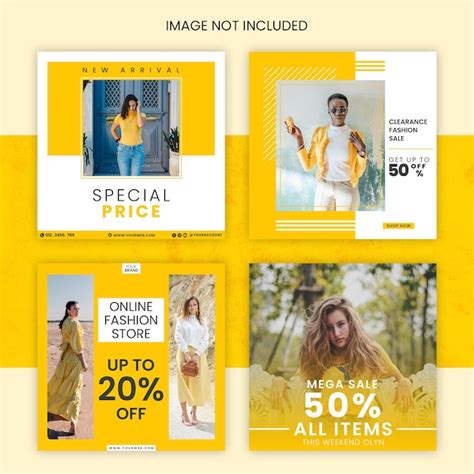 Premium Psd Stylish Fashion Sale Instagram Post Template