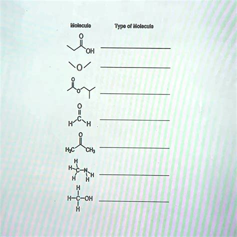 SOLVED A Identify The Type Of Molecule Shown In The Drawing 2