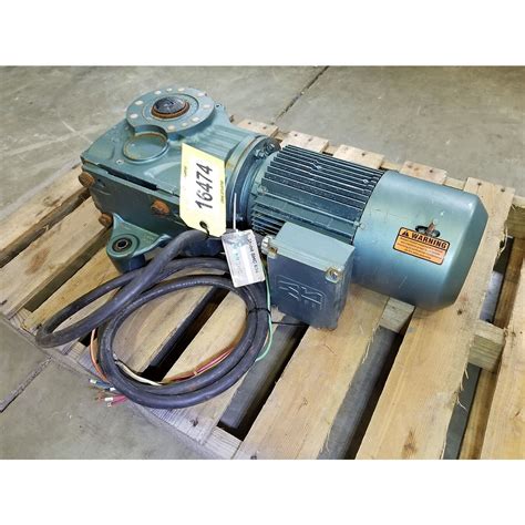 Used Hp Sew Eurodrive Gear Motor W Electric Brake For Sale Buys And