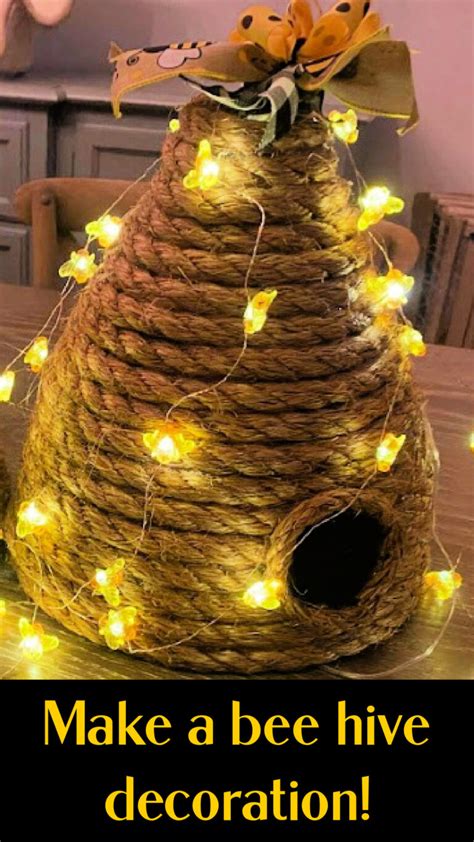 How To Make A Decorative Bee Skep Celebrate Decorate Bee Hives