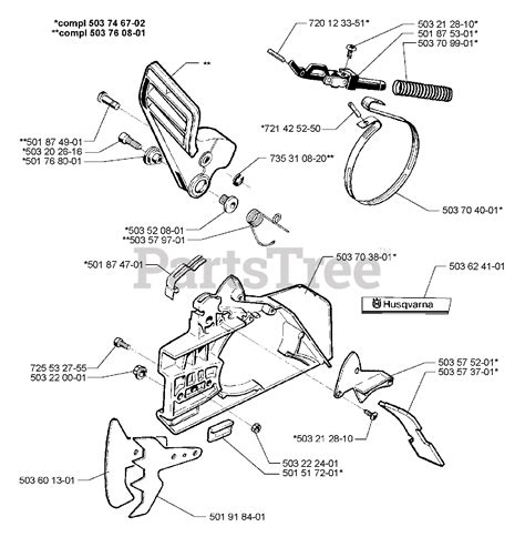 Husqvarna Epa Husqvarna Chainsaw Chain Brake Assembly