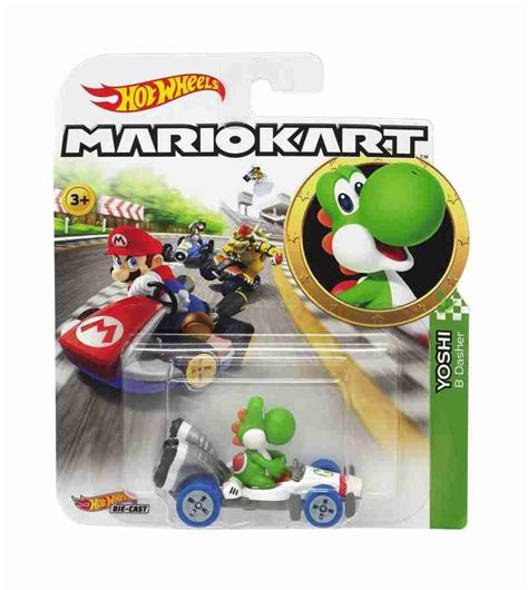 Mario Kart Yoshi B Dasher Hot Wheels Totalcar Miniaturas