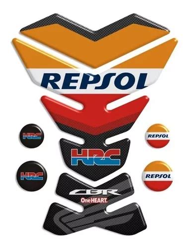 Kit Adesivo Protetor Frontal Bocal Mesa Repsol Cbr Rr