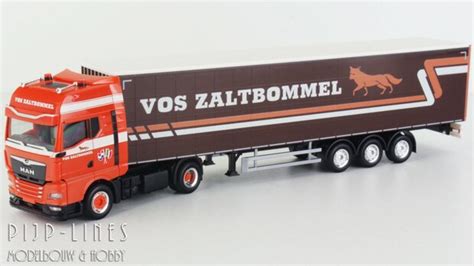 Herpa Man Tgx Gx Vos Zaltbommel Pijp Lines Modelbouw Hobby