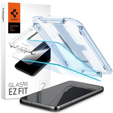 Set Folii Sticla Cu Sistem De Montare Case Friendly Spigen Glastr Ez