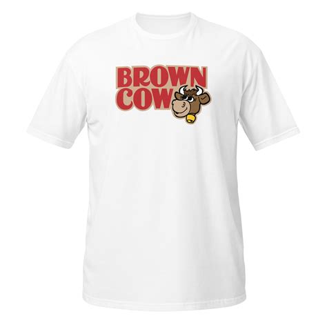 Brown Cow Chocolate Syrup Non Distressed Logo Canadian Nostalgia T