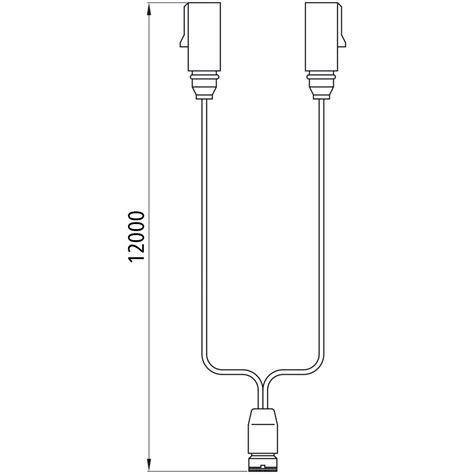 ASPÖCK Versorgungskabel x pol Stecker ASS LP mm