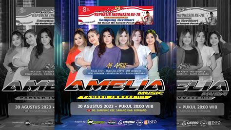 Live Streaming Amelia Music Pancen Jooss Gebyar Hut Ri Ke