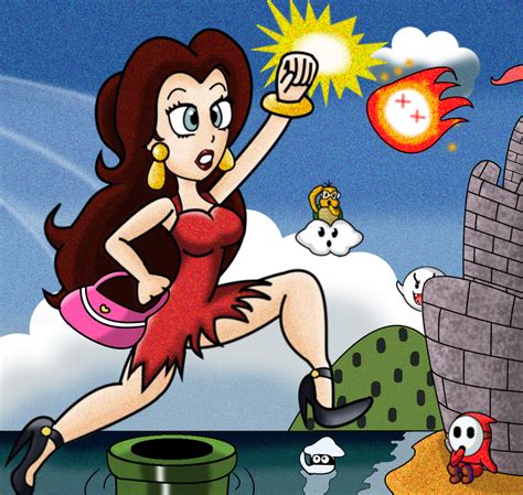 Image Super Pauline By Albertojz356 D2ejlimpng Super Mario Bros X