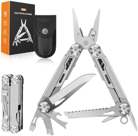 Rolgno Multitool Gifts For Men In Foldable Stainless Steel