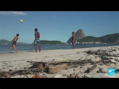 Brésil les eaux polluées de la baie de Guanabara loin du cliché