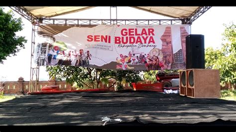 GELAR SENI BUDAYA Kab Jombang Di PETILASAN DAMAR WULAN KEC MEGALUH