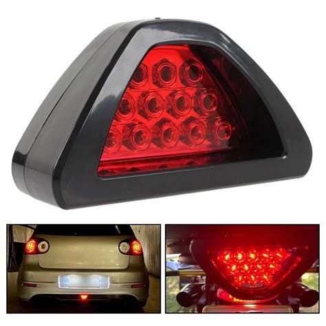 12 Led Triangular Brake Lights Led Rear Tail Lights Flashing Brake