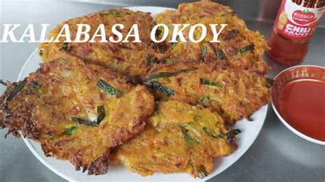 Kalabasa Okoy Recipe Philippines Adeline Tv Youtube