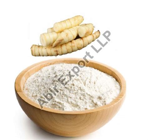 Natural Arrowroot Powder For Cooking Packaging Type Plastic Pouch