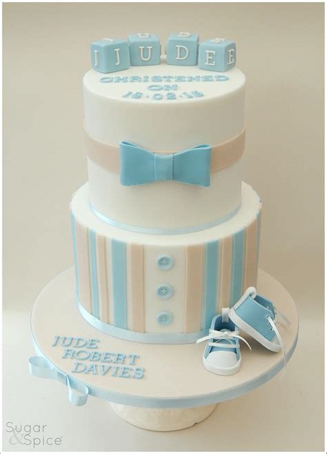 Jude S Christening Cake Decorated Cake By Cakesdecor