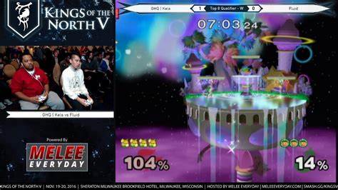 Kings Of The North V Ghq Kels Fox Vs Fluid Ice Climbers Ssbm