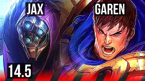 JAX Vs GAREN TOP 10 0 2 Legendary 300 Games KR Master 14 5