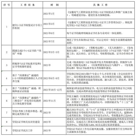 教务处：基于“岗课赛证”融通模式构建系列报道（二） ——课证融通：学院1＋x证书试点工作 部门动态 安徽电气工程职业技术学院