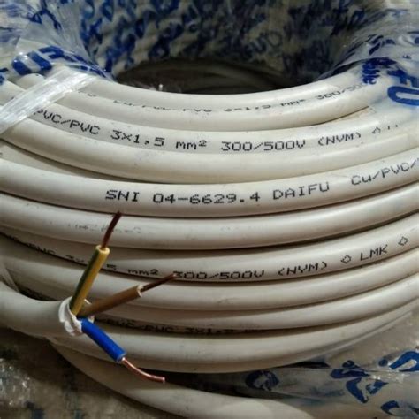 Jual Kabel Listrik Nym Daifu X Mm Tembaga Asli Eceran Per Meter