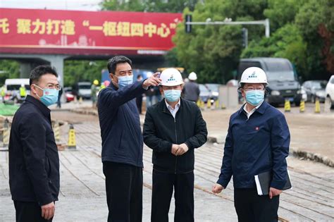 李红军调研沿江北大道提升改造二期工程建设情况 南昌市人民政府