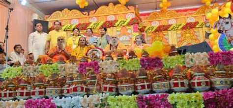 श्रावण पुरूषोत्तम मास श्री दूधेश्वर नाथ मंदिर में आयोजित श्रीमद् भागवत