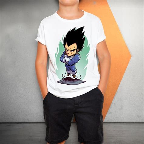 Camiseta Infantil Dragon Ball Z Vegeta Blusa Gogeta Elo7