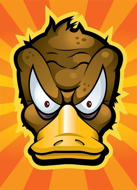 Cartoon Duck With Vector for Free Download | FreeImages