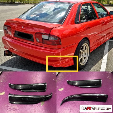 New Frp Rear Skirt Evo For Wira Aeroback Shopee Malaysia