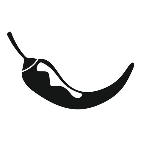 Hot Chili Pepper Icon Simple Style 14544455 Vector Art At Vecteezy