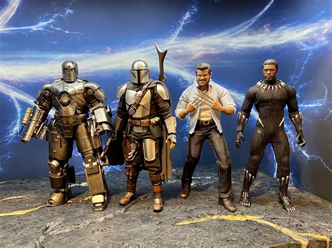 Adamantium X Vibranium - Iron, Beskar, Adamantium, Vibranium : r/ActionFigures