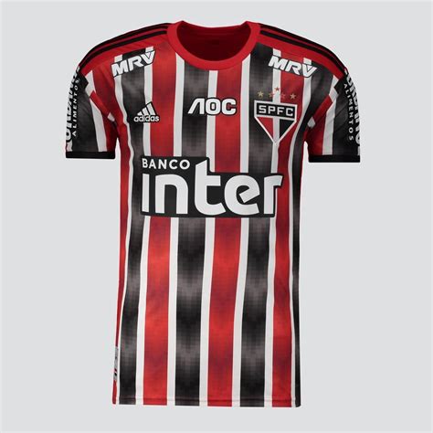 Camisa Adidas São Paulo II 2019 Patrocínio FutFanatics