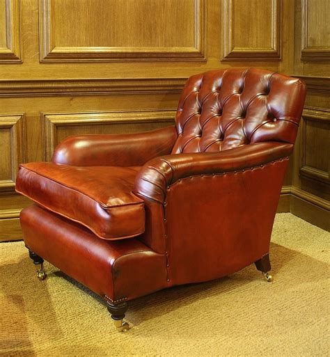 Leather Chairs of Bath Oxford Leather Study Chair | Leather Chairs of ...