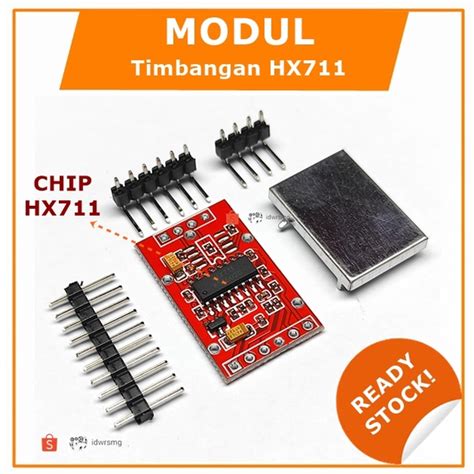 Jual Module Hx Hx Load Cell Adc Sensor Berat Dengan Metal Shied