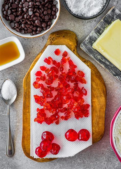 Maraschino Cherry Shortbread Cookies Recipe CheekyKitchen