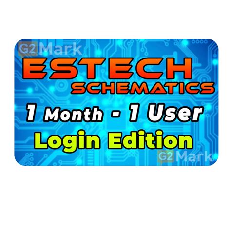 Estech Schematics Hardware Tool 1 Month 1 User