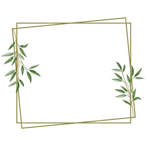 Wedding Leaf Frame Png Image Leaf Wreath Wedding Frame Leaf Wreath